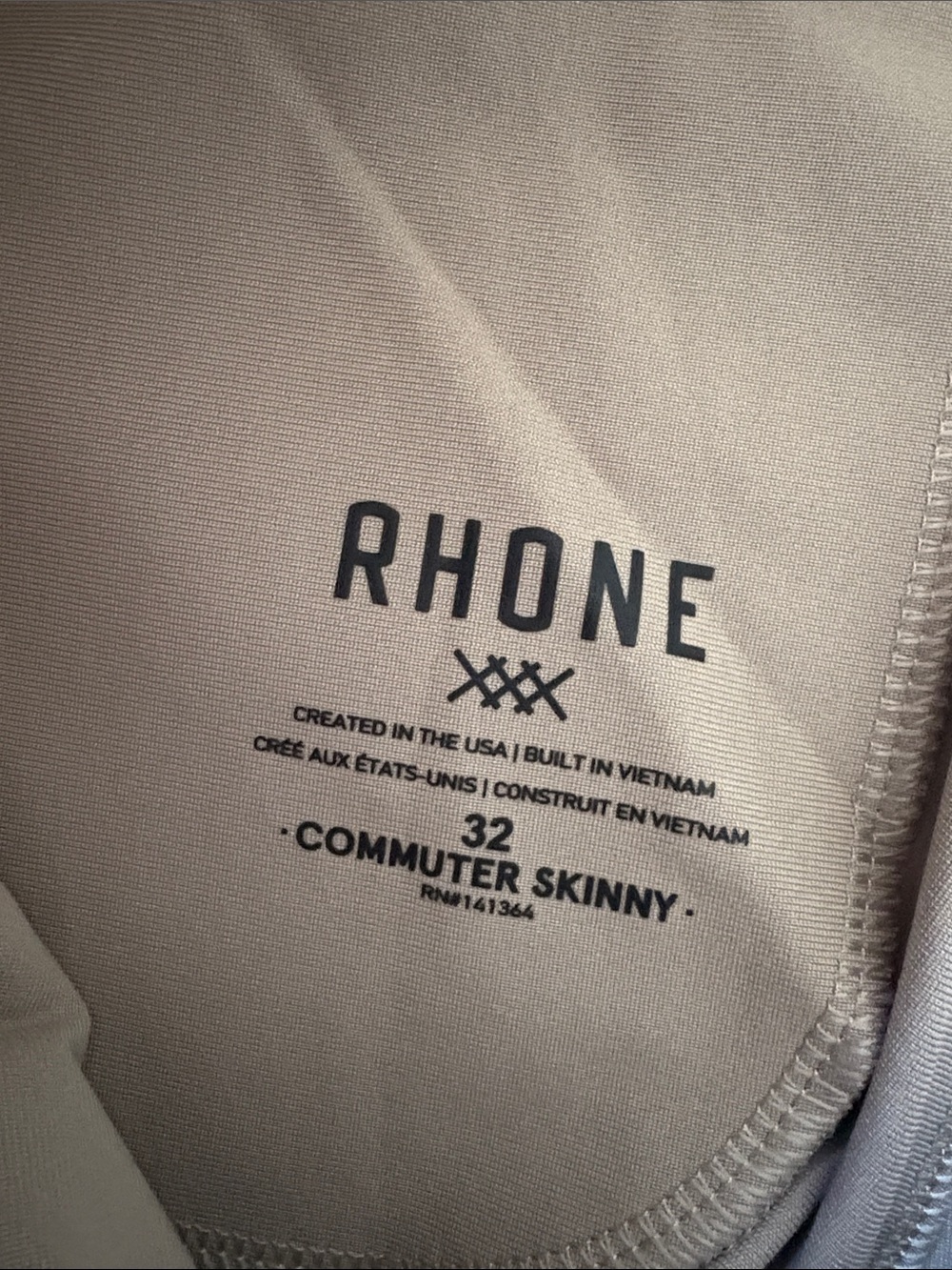 NWT RHONE Men's Commuter Pant Skinny size 32 - Picture 5 of 7
